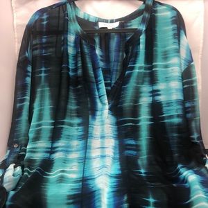 Vince Camuto Tye Dye Tunic